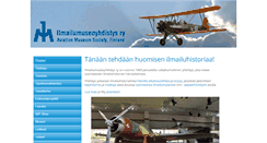 Desktop Screenshot of ilmailumuseoyhdistys.fi